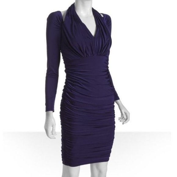 Tadashi Shoji Dresses & Skirts - ~ HOST PICK ~ PURPLE TADASHI COLD SHOULDER DRESS